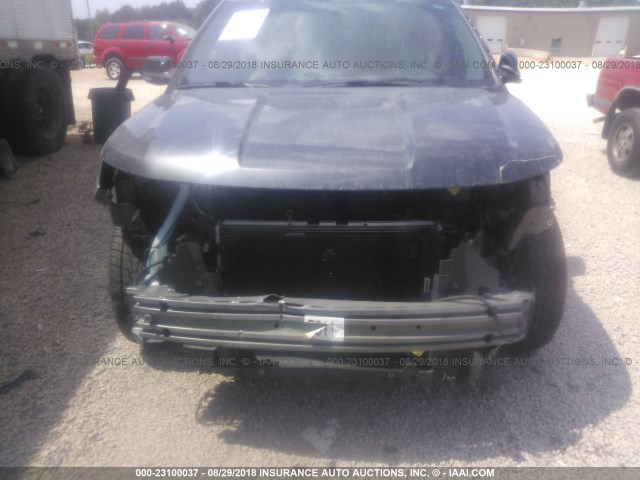 1FM5K7D89GGC54182 - 2016 FORD EXPLORER XLT 灰色 照片 6