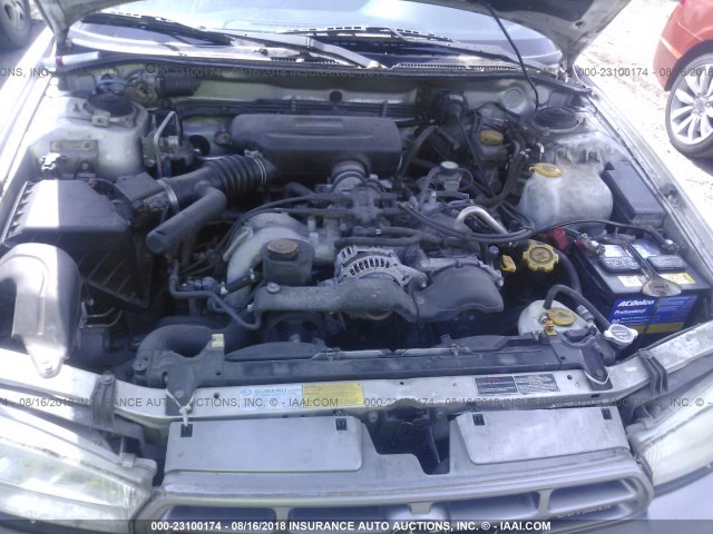 4S3BG6857X7623110 - 1999 SUBARU LEGACY OUTBACK/SSV/LIMITED/30TH GRAY photo 10