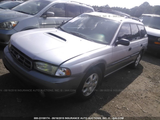 4S3BG6857X7623110 - 1999 SUBARU LEGACY OUTBACK/SSV/LIMITED/30TH GRAY photo 2