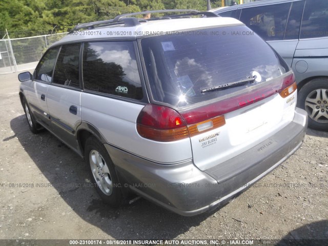 4S3BG6857X7623110 - 1999 SUBARU LEGACY OUTBACK/SSV/LIMITED/30TH GRAY photo 3