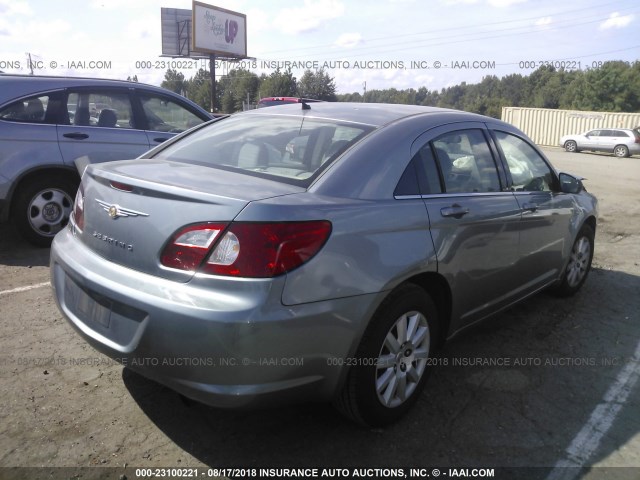 1C3LC46RX7N590694 - 2007 CHRYSLER SEBRING GRAY photo 4