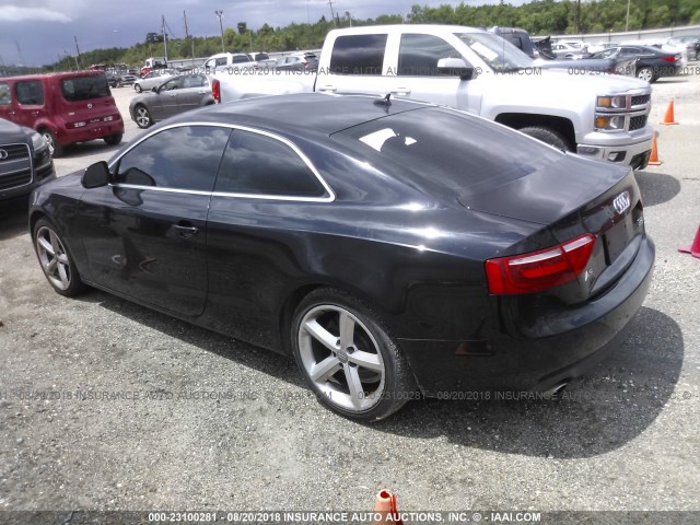 WAUDK78T69A029638 - 2009 AUDI A5 QUATTRO BLACK photo 3