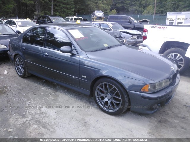 WBSDE934X1BZ98663 - 2001 BMW M5 GRAY photo 1