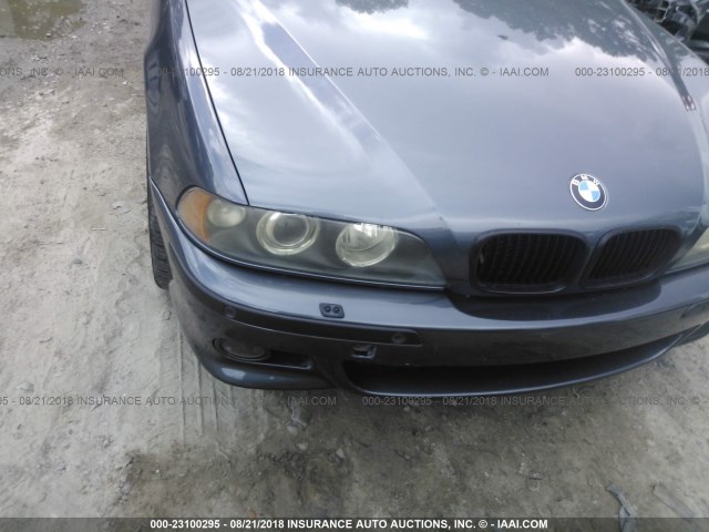 WBSDE934X1BZ98663 - 2001 BMW M5 GRAY photo 6