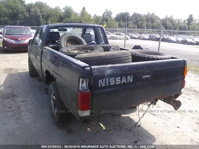 1N6SD16Y3NC355523 - 1992 NISSAN TRUCK KING CAB BLUE photo 8