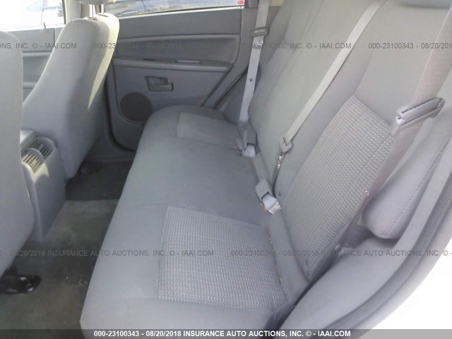 1J8GR48K07C646089 - 2007 JEEP GRAND CHEROKEE LAREDO/COLUMBIA/FREEDOM 白色 照片 8