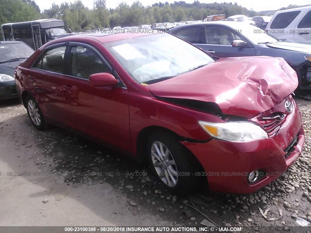 4T1BF3EKXBU147243 - 2011 TOYOTA CAMRY SE/LE/XLE 橙色 照片 1