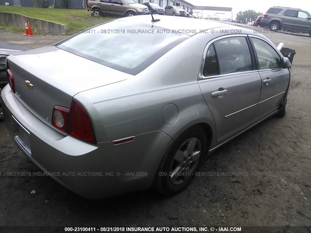1G1ZG57B38F255315 - 2008 CHEVROLET MALIBU LS Gümüş foto 4