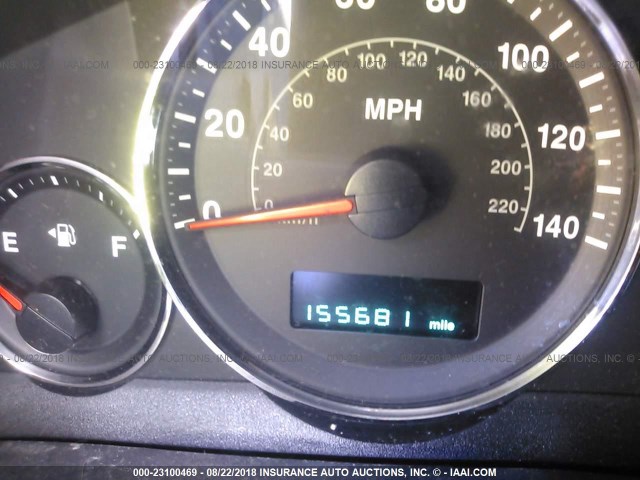 1J8HG48N56C188777 - 2006 JEEP COMMANDER BLACK photo 7