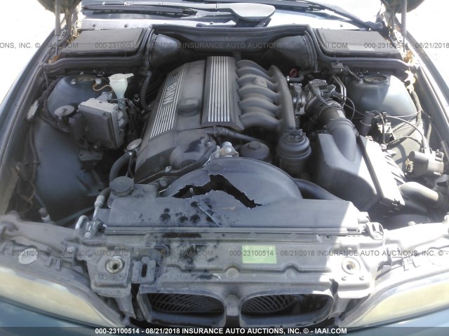 WBADD6329VBW26533 - 1997 BMW 528 I AUTOMATIC GREEN photo 10