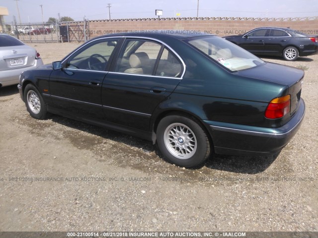 WBADD6329VBW26533 - 1997 BMW 528 I AUTOMATIC GREEN photo 3