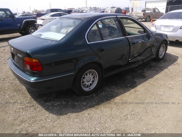 WBADD6329VBW26533 - 1997 BMW 528 I AUTOMATIC GREEN photo 4