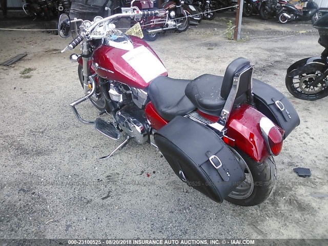 JKBVNKB188A018525 - 2008 KAWASAKI VN1600 B RED photo 3