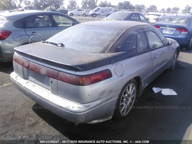 JF1CX3533NH100041 - 1992 SUBARU SVX LSL GRAY photo 4