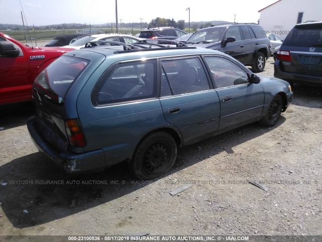 JT2AE09V7S0101391 - 1995 TOYOTA COROLLA DX GREEN photo 4