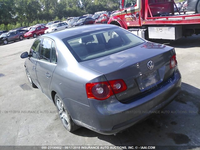 3VWRT71K76M683891 - 2006 VOLKSWAGEN JETTA TDI GRAY photo 3