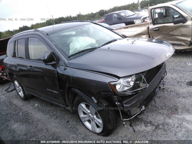 1C4NJCEA5GD628273 - 2016 JEEP COMPASS LATITUDE ნაცრისფერი ფოტო 1