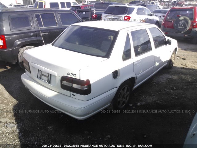 YV1LS61J3Y2670573 - 2000 VOLVO S70 SE WHITE photo 4