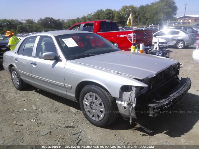 2MEFM74V27X610330 - 2007 MERCURY GRAND MARQUIS GS SILVER photo 1