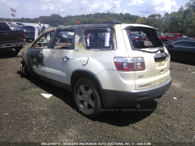 1GKER33778J132964 - 2008 GMC ACADIA SLT-2 WHITE photo 3