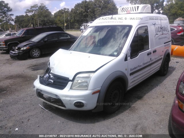 NM0LS7BN3CT085554 - 2012 FORD TRANSIT CONNECT XLT WHITE photo 2