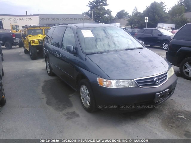 5FNRL18013B156529 - 2003 HONDA ODYSSEY EXL GRAY photo 1