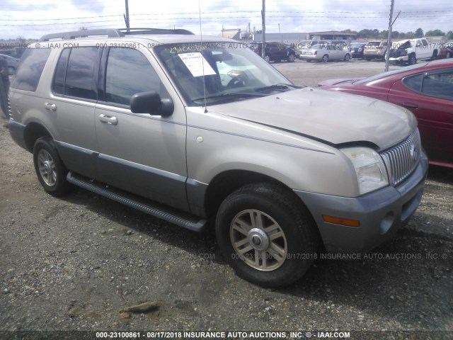 4M2ZU66K35UJ05309 - 2005 MERCURY MOUNTAINEER  TAN photo 1