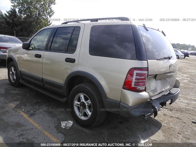 1FMZU73K43ZB47788 - 2003 FORD EXPLORER XLT/XLT SPORT/NBX 金色 照片 3