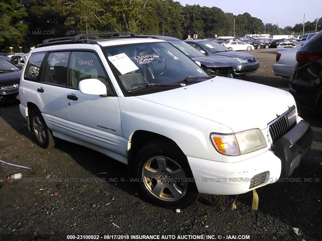 JF1SF656X1H709759 - 2001 SUBARU FORESTER S 白色 照片 1