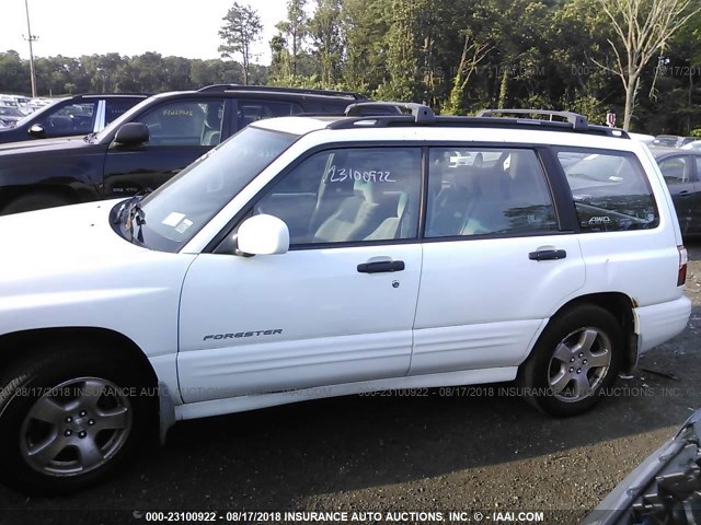 JF1SF656X1H709759 - 2001 SUBARU FORESTER S 白色 照片 6