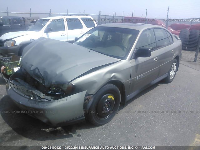 4S3BE896647205643 - 2004 SUBARU LEGACY OUTBACK 3.0 H6/3.0 H6 VDC TAN photo 2