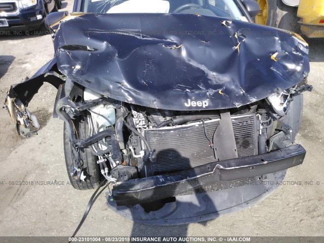 1C4NJCEB5DD218562 - 2013 JEEP COMPASS LATITUDE შავი ფოტო 6