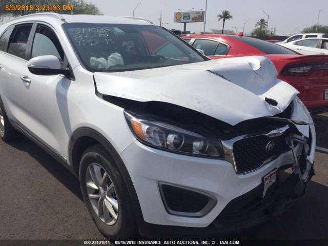 5XYPGDA59JG340397 - 2018 KIA SORENTO LX/L WHITE photo 13