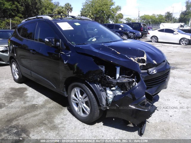 KM8JU3ACXDU594996 - 2013 HYUNDAI TUCSON GLS/LIMITED 黑色 照片 1