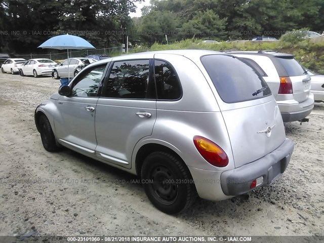 3C4FY48B82T272835 - 2002 CHRYSLER PT CRUISER CLASSIC SILVER photo 3