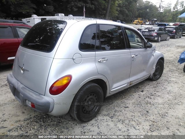 3C4FY48B82T272835 - 2002 CHRYSLER PT CRUISER CLASSIC SILVER photo 4