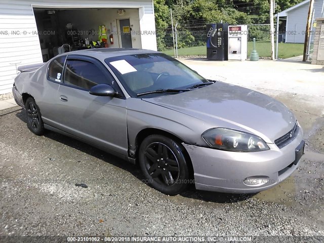 2G1WK151169260832 - 2006 CHEVROLET MONTE CARLO LT BROWN photo 1