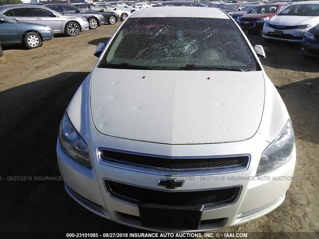 1G1ZC5E08CF335196 - 2012 CHEVROLET MALIBU 1LT თეთრი ფოტო 6
