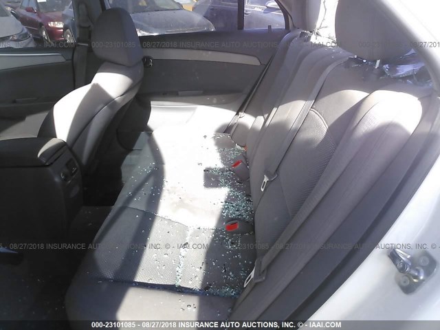 1G1ZC5E08CF335196 - 2012 CHEVROLET MALIBU 1LT თეთრი ფოტო 8