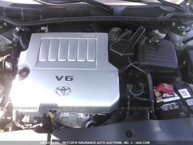 4T1BK46K97U559953 - 2007 TOYOTA CAMRY NEW GENERAT LE/XLE/SE GREEN photo 10