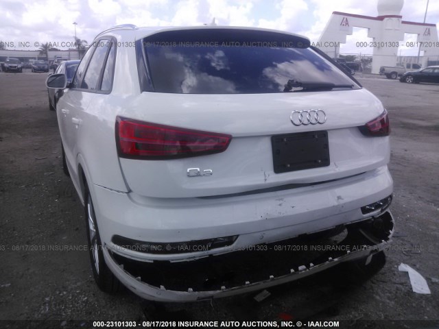 WA1BCCFS5JR018060 - 2018 AUDI Q3 PREMIUM WHITE photo 6