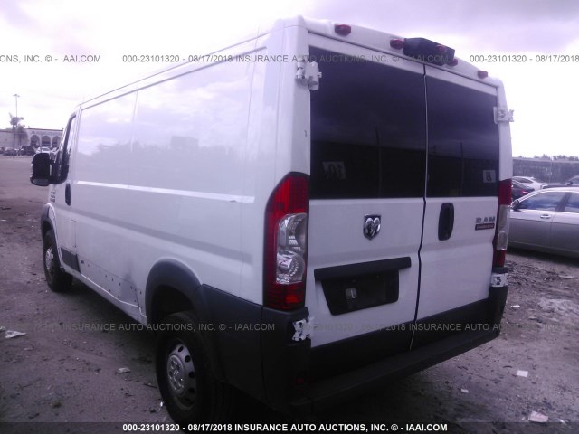 3C6TRVAG0JE104936 - 2018 RAM PROMASTER 1500 1500 STANDARD WHITE photo 6