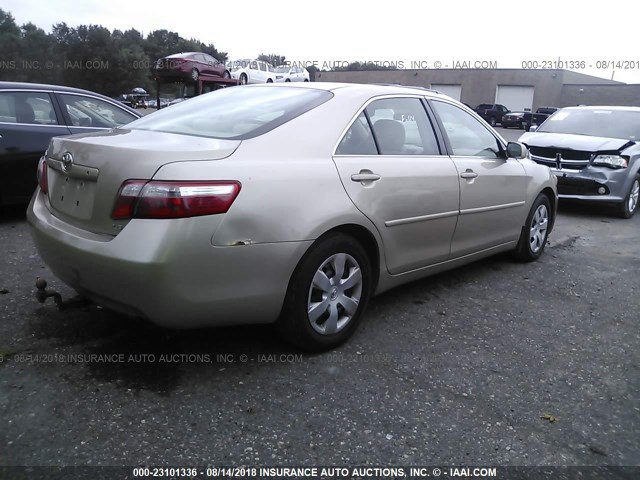 4T1BE46K79U843091 - 2009 TOYOTA CAMRY SE/LE/XLE GOLD photo 4