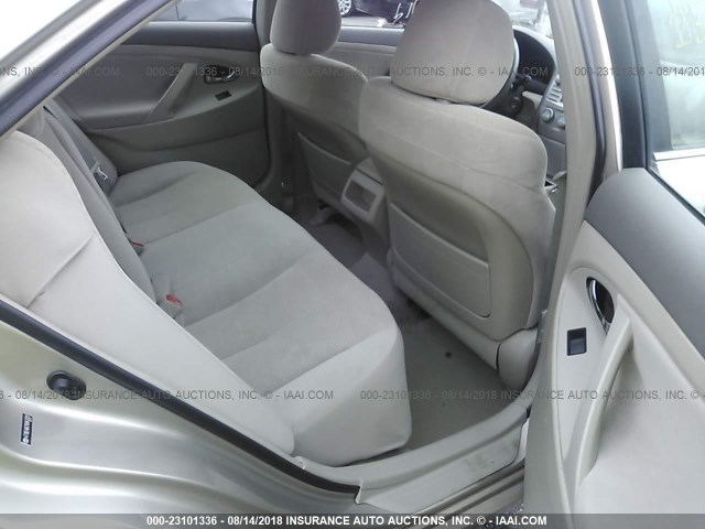 4T1BE46K79U843091 - 2009 TOYOTA CAMRY SE/LE/XLE GOLD photo 8