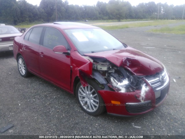 3VWRJ71K28M194999 - 2008 VOLKSWAGEN JETTA WOLFSBURG 红色 照片 1