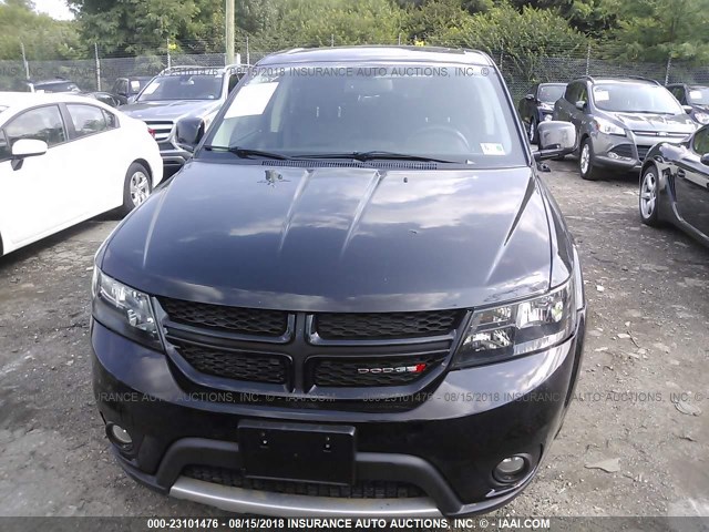 3C4PDDEG1FT585053 - 2015 DODGE JOURNEY R/T BLACK photo 6