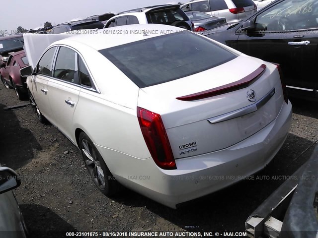 2G61L5S31E9191007 - 2014 CADILLAC XTS WHITE photo 3