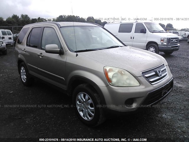 SHSRD78986U409261 - 2006 HONDA CR-V SE/EX GOLD photo 1