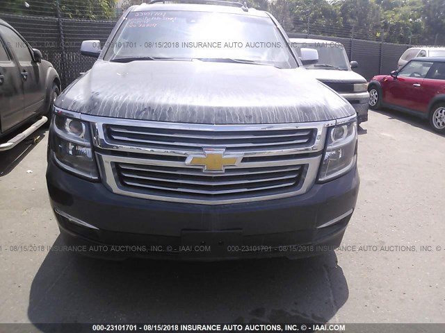 1GNSKJKC7GR161071 - 2016 CHEVROLET SUBURBAN K1500 LTZ GRAY photo 6