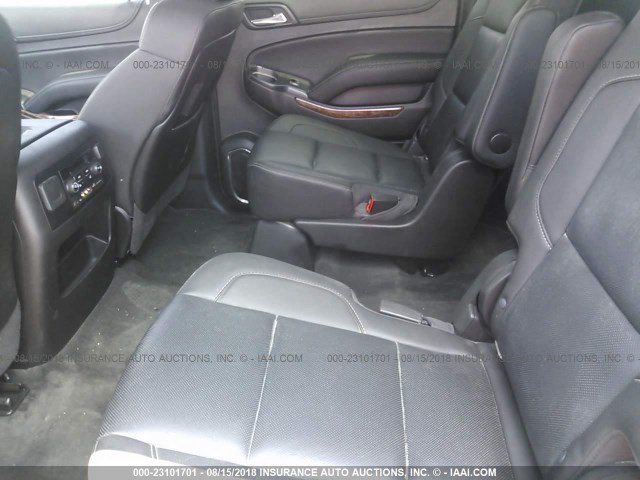 1GNSKJKC7GR161071 - 2016 CHEVROLET SUBURBAN K1500 LTZ GRAY photo 8